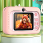 Дитячий фотоапарат Q6, DINOSAUR, pink