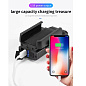 Велофонарь BK09/Z-03-3T6, Power Bank, Li-Ion аккумулятор, ЗУ Type-C, крепление под телефон