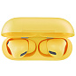 Беспроводные наушники Apl AirPros Pro, macaroons, с кейсом, yellow