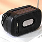 Bluetooth-колонка TG632, c функцией speakerphone, радио, фонарь, солнечная батарея, black