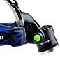 Фонарь налобный PLD-V9-F-4XPE (WHITE+RED+BLUE+GREEN), 2x18650, ЗУ Type-C, zoom, Box