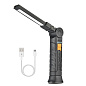 Ліхтар WORKLIGHT G51-LED+COB, Li-Ion акумулятор, індикація заряду, поворот 180º+180º, магніт, гак, ЗУ Type-C